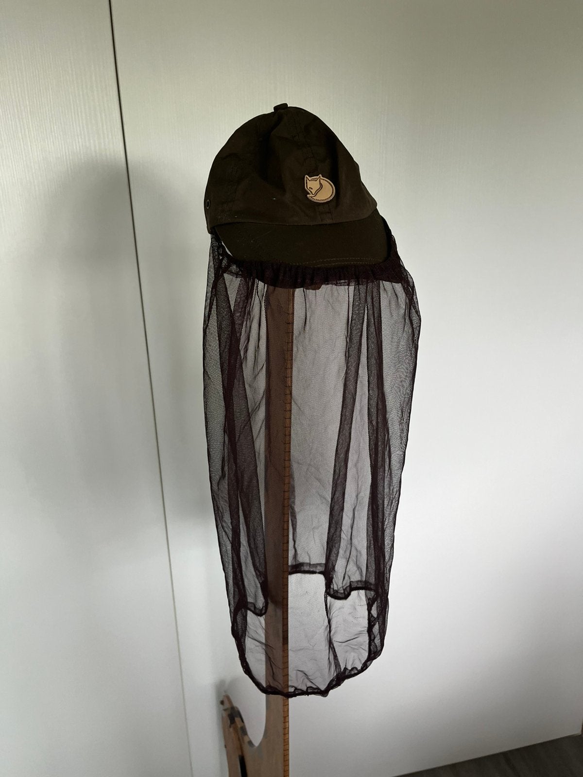 Fjallraven Pet met Muskietennet - Khaki, Kleding | Heren, Hoeden en Petten, Ophalen of Verzenden, Zo goed als nieuw, One size fits all