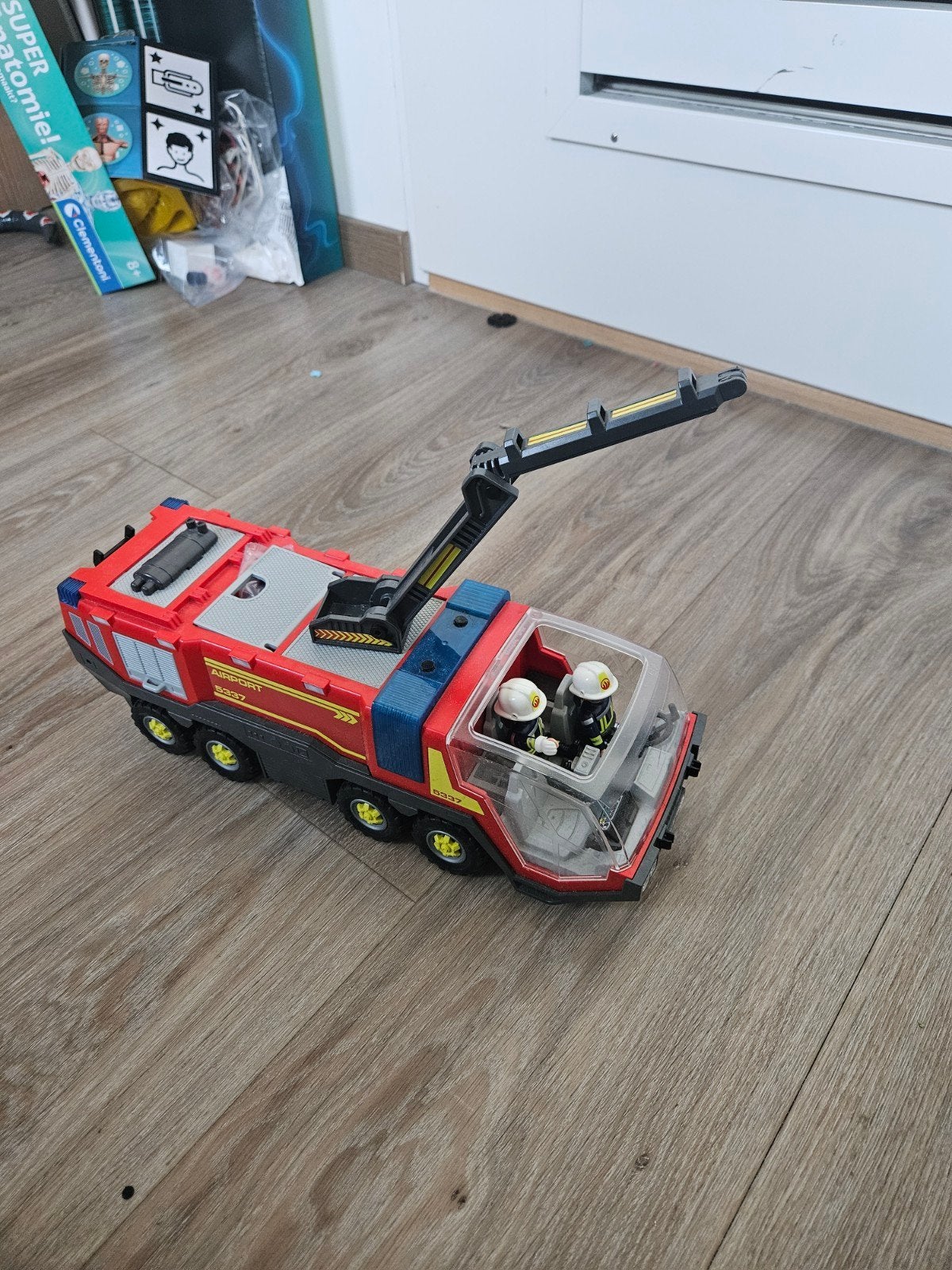 Playmobil Brandweerwagen Airport 5337, Ophalen of Verzenden, Gebruikt
