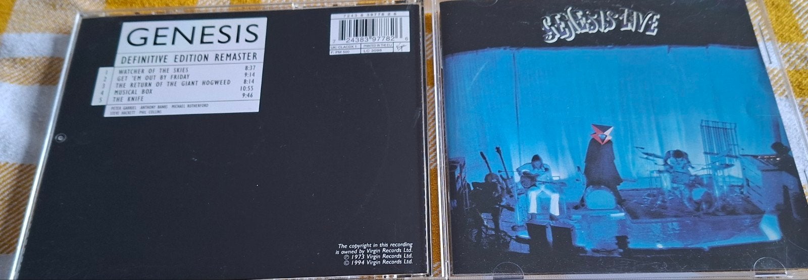 Genesis - Live (Definitive Edition Remaster) CD, Cd's en Dvd's, Ophalen of Verzenden, Remastered, Live-album, Progressive Rock