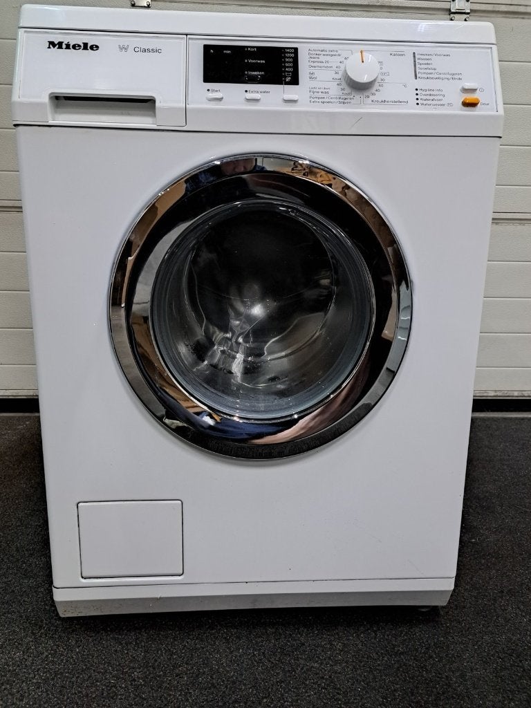Miele WDA110 wasautomaat. Gebruikt., Ophalen, Gebruikt, Voorlader, 85 tot 90 cm