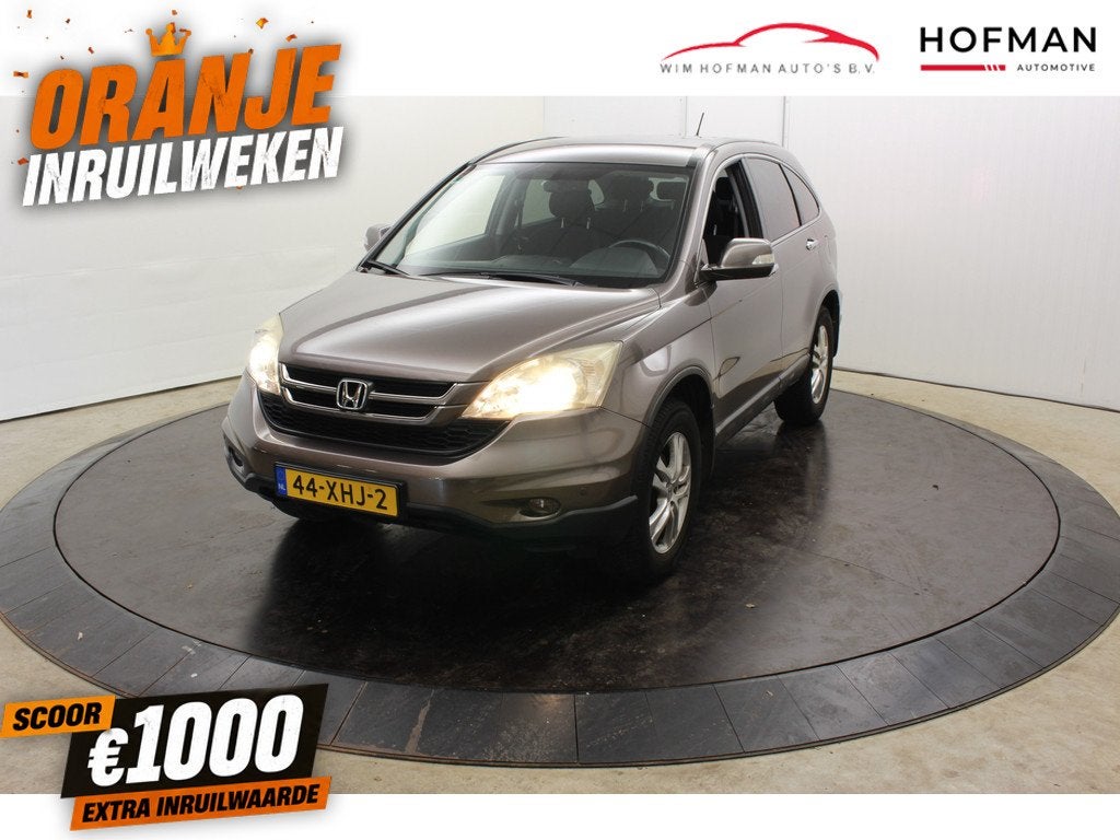Honda CR-V 2.0i Comfort APK tot 10-03-27 | Automaat | Navi |, Auto's, Honda, Automaat, Euro 5, Gebruikt, Zwart