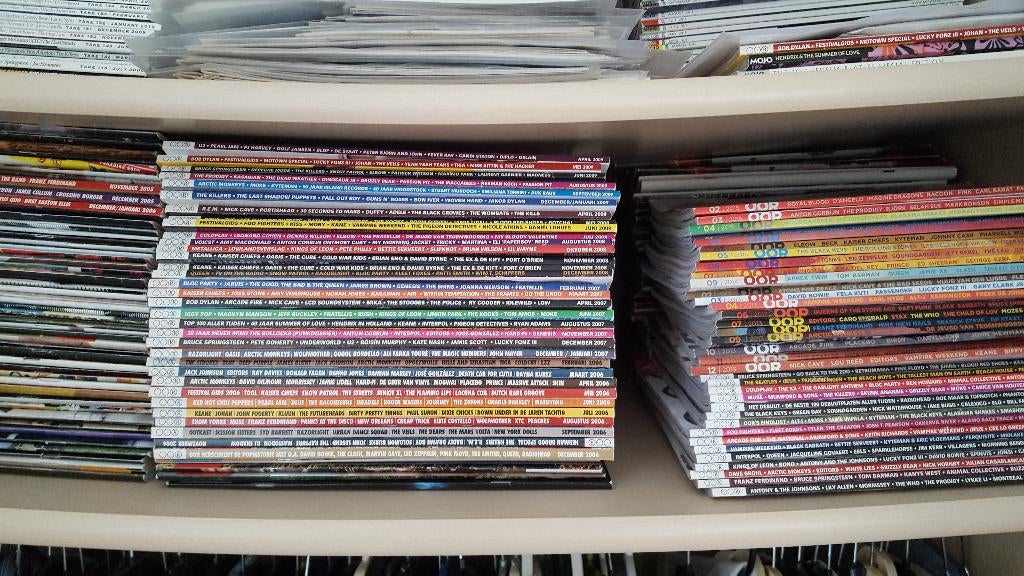 Muziekkrant OOR jaar1998 t/m 2003 Compleet 27 euro per jaarg, Boeken, Ophalen, Zo goed als nieuw, Muziek, Film of Tv