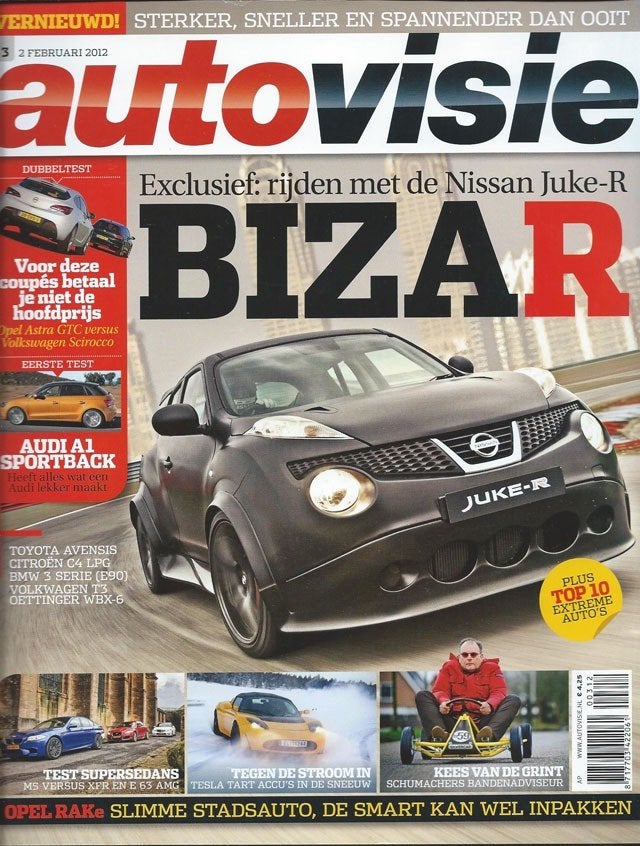 Autovisie 3 2012 : Mercedes Benz E63 AMG - Jaguar XFR - BMW, Ophalen of Verzenden, Gelezen, Algemeen