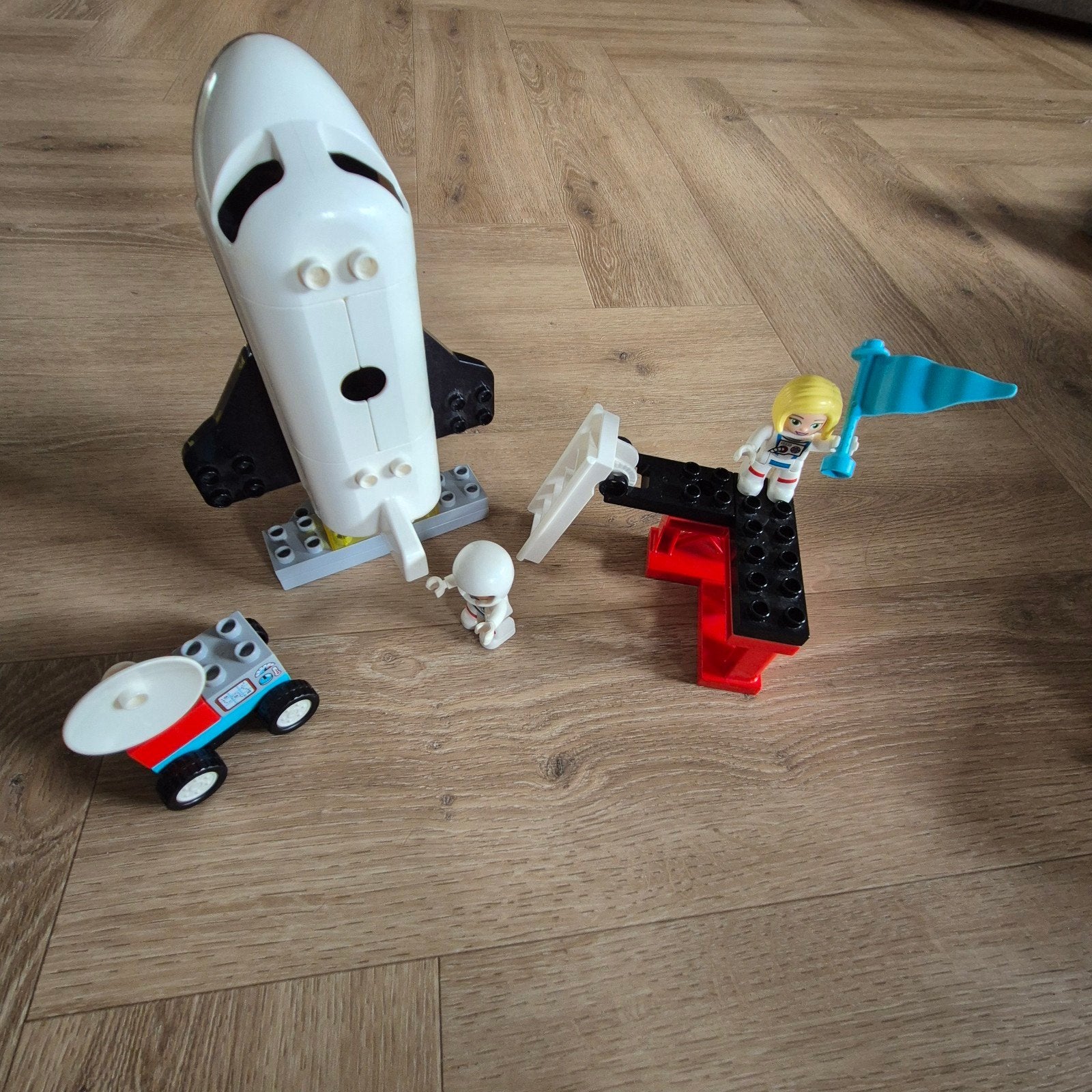Lego Duplo Ruimteshuttle 10944, Ophalen of Verzenden, Zo goed als nieuw, Overige merken
