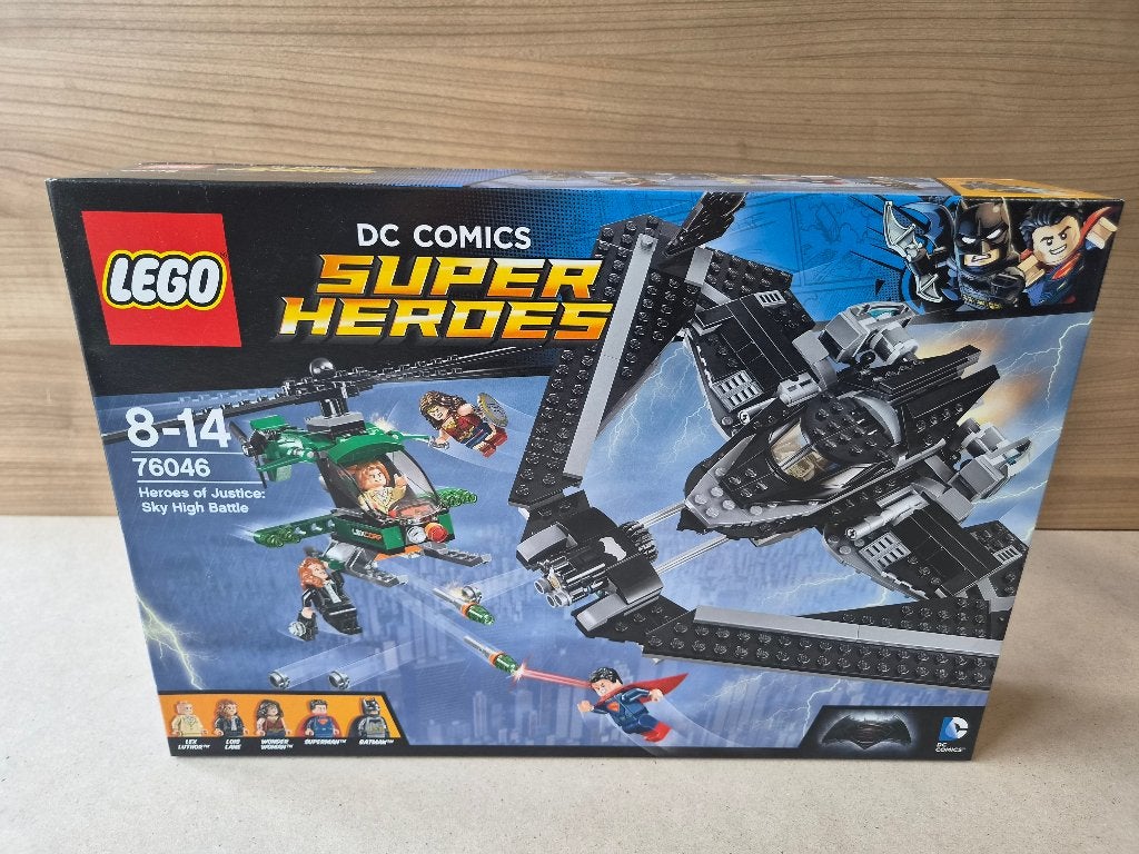Lego Super Heroes 76046 Heroes of Justice: Sky High Battle, Overige thema's, Lego, Ophalen of Verzenden, Complete set