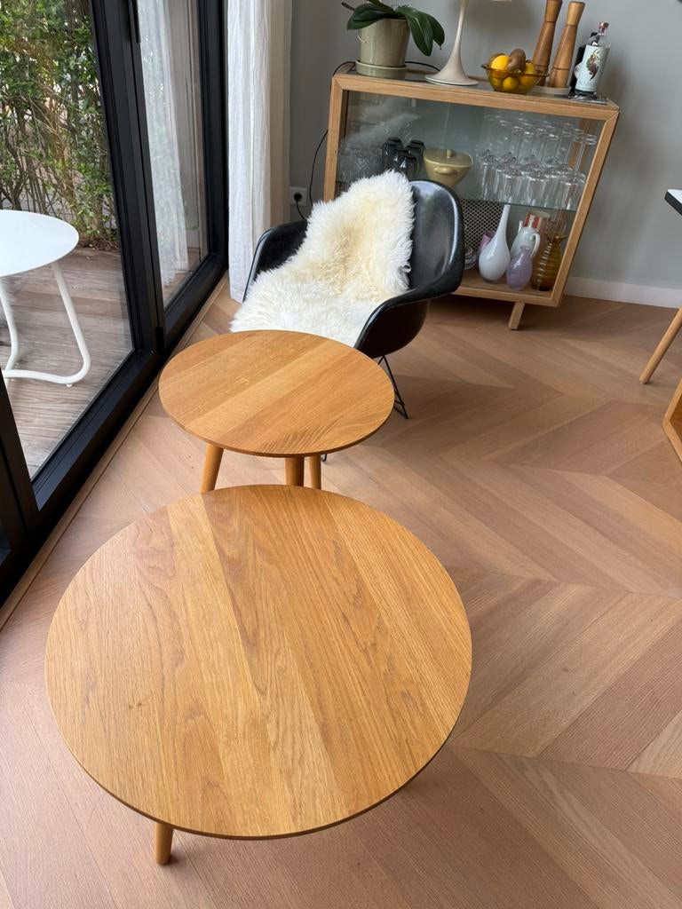 Salontafels van “& tradition”, Ophalen, 50 tot 100 cm, Zo goed als nieuw, Eikenhout