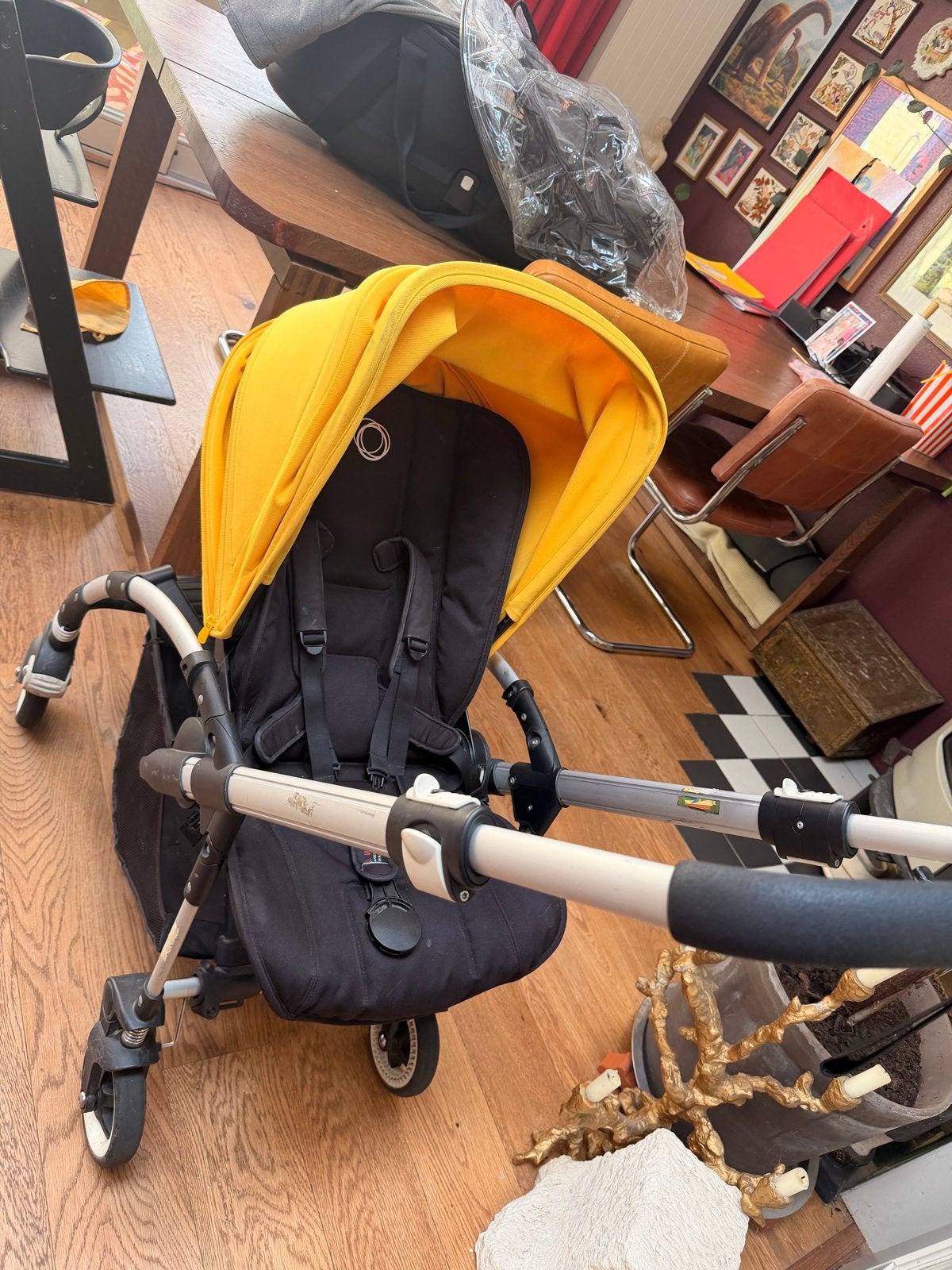 Bugaboo Bee 3 compleet met bak en accessoires, Kinderen en Baby's, Ophalen, Gebruikt, Bugaboo, Combiwagen