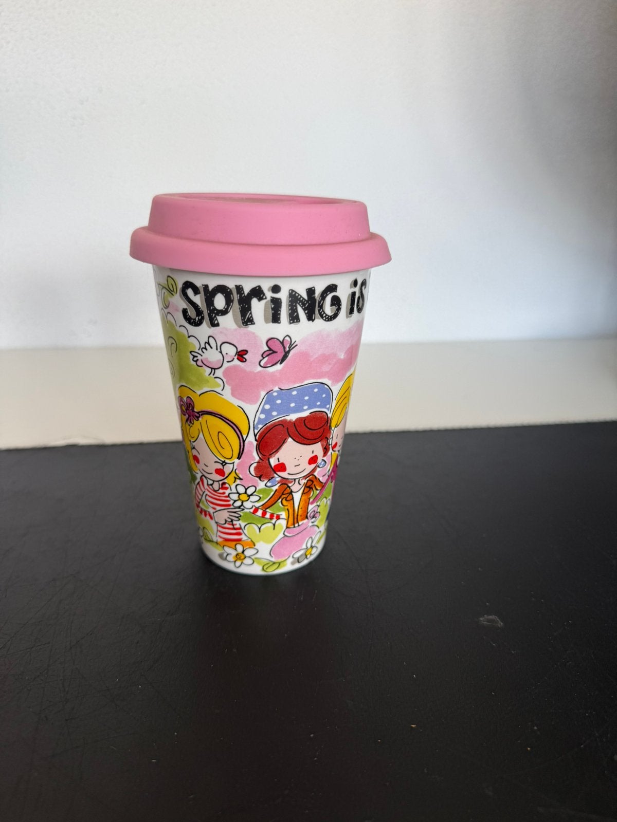 Coffee to go mok blond Amsterdam, Huis en Inrichting, Keuken | Servies, Blond Amsterdam, Ophalen of Verzenden, Zo goed als nieuw