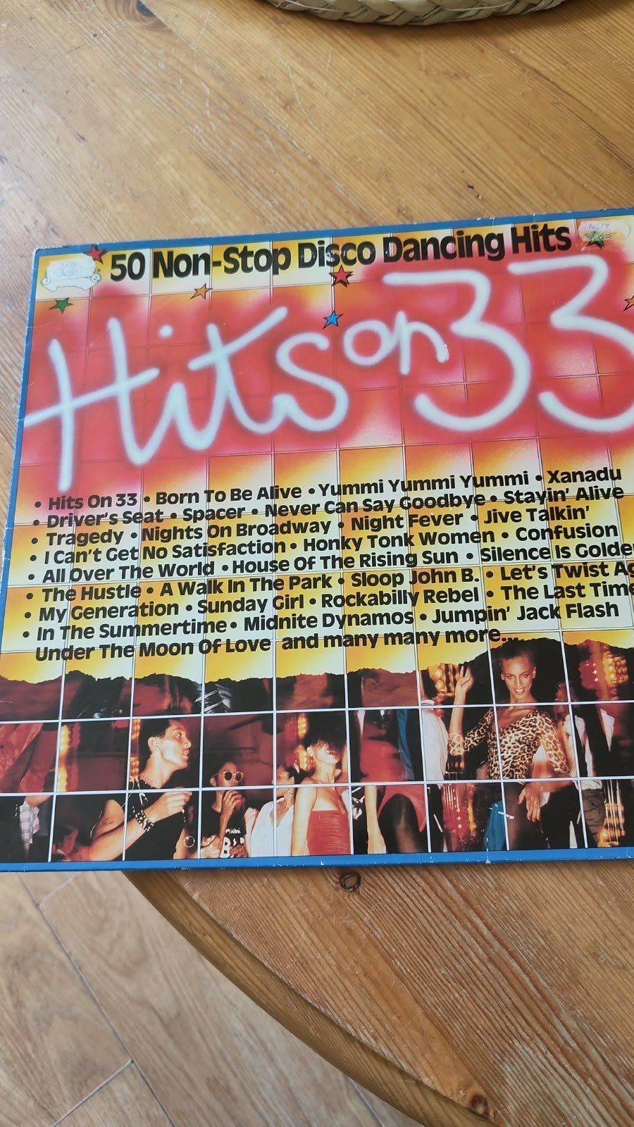 Hits on 33 - 50 Non-Stop Disco Dancing Hits LP, LP, Gebruikt, Pop, Ophalen of Verzenden