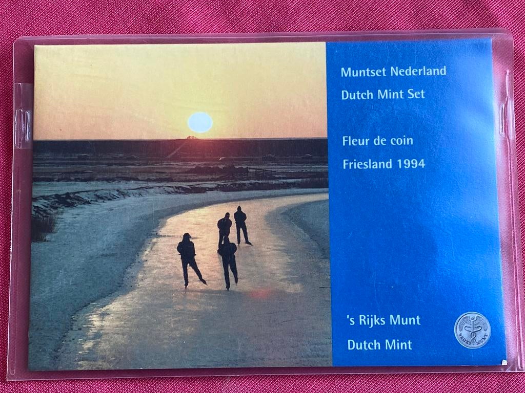 FDC Muntset uit 1994 van Kon. Beatrix incl Penning Friesland, Verzenden, Koningin Beatrix, Overige waardes, Setje