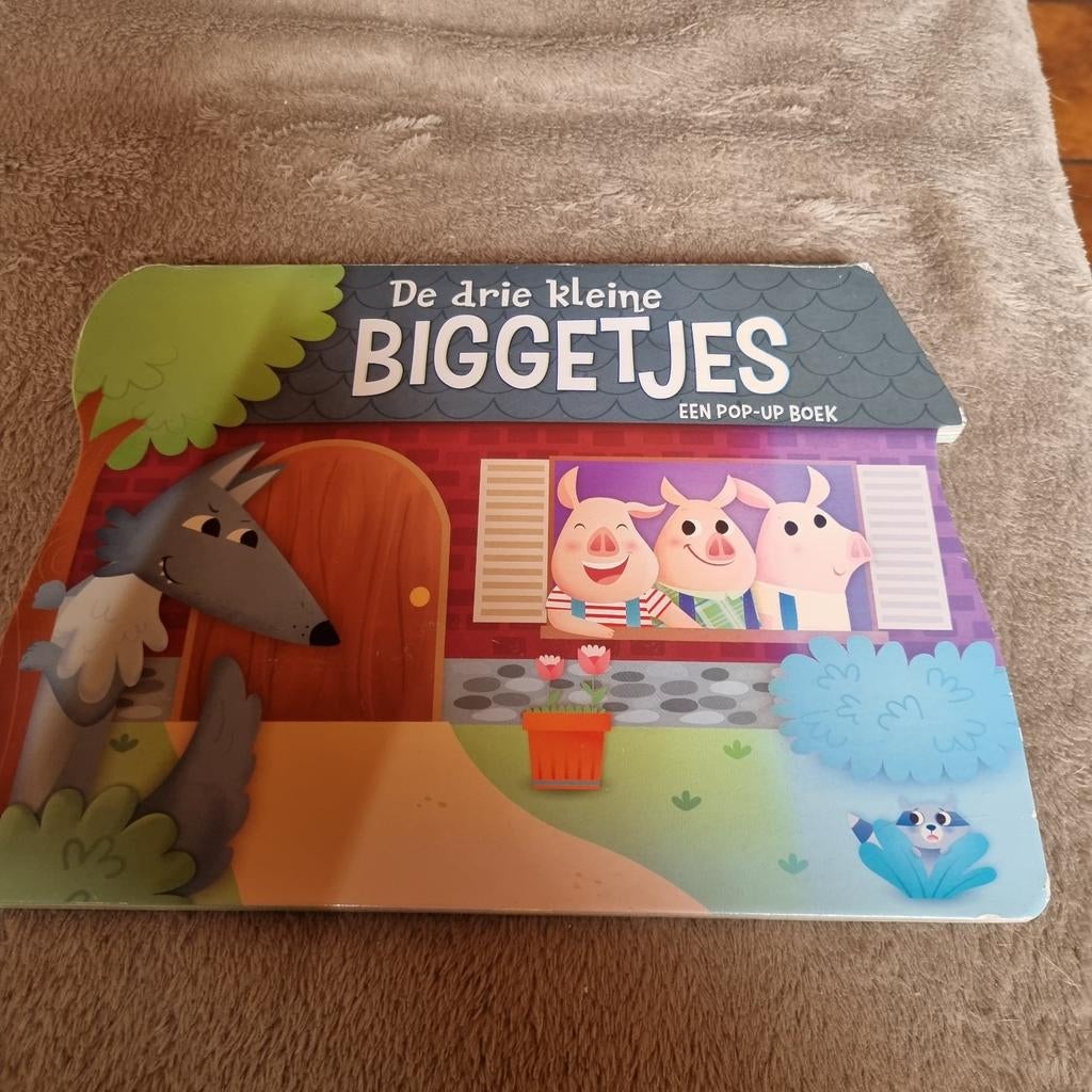 De drie kleine biggetjes pop-up boek, Ophalen of Verzenden, Zo goed als nieuw