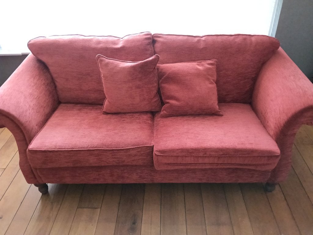 2-zits bank, Huis en Inrichting, Banken | Bankstellen, Ophalen, Semi modern, Minder dan 75 cm, 150 tot 200 cm