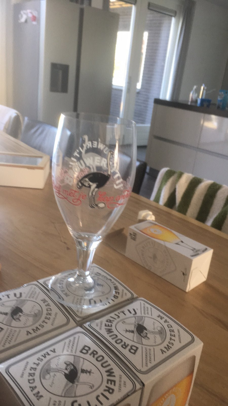 Nieuwe bier glazen, Ophalen of Verzenden, Nieuw, Bierglas