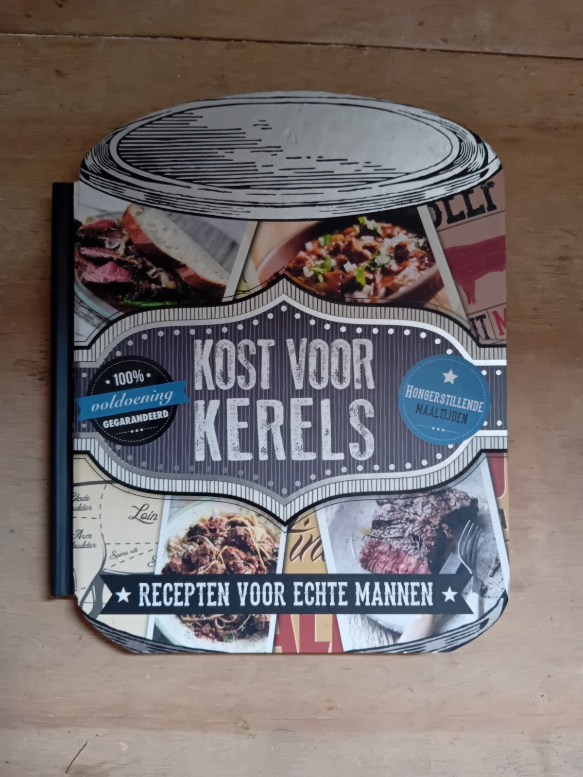 kookboek kost voor kerels recepten voor echte mannen, Ophalen of Verzenden, Zo goed als nieuw