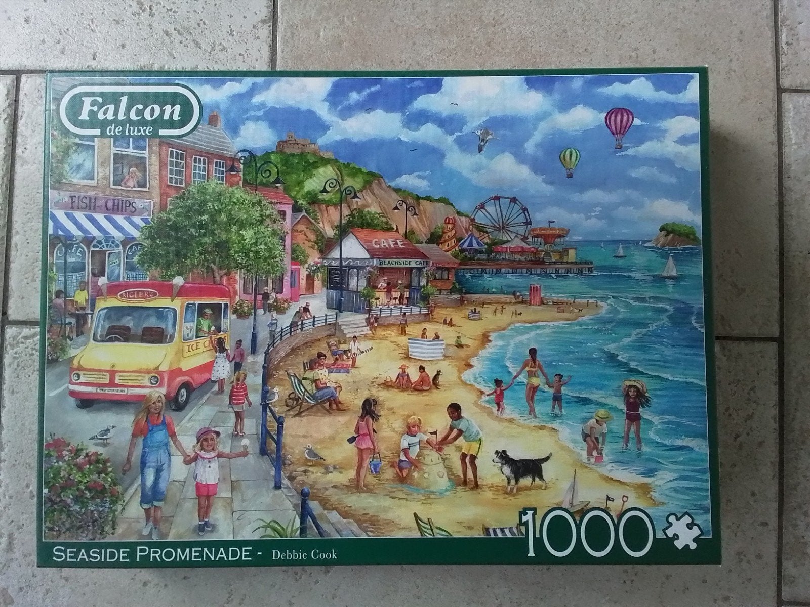 falcon de luxe Seaside Promenade 1000 stukjes, Ophalen, 500 t/m 1500 stukjes, Zo goed als nieuw