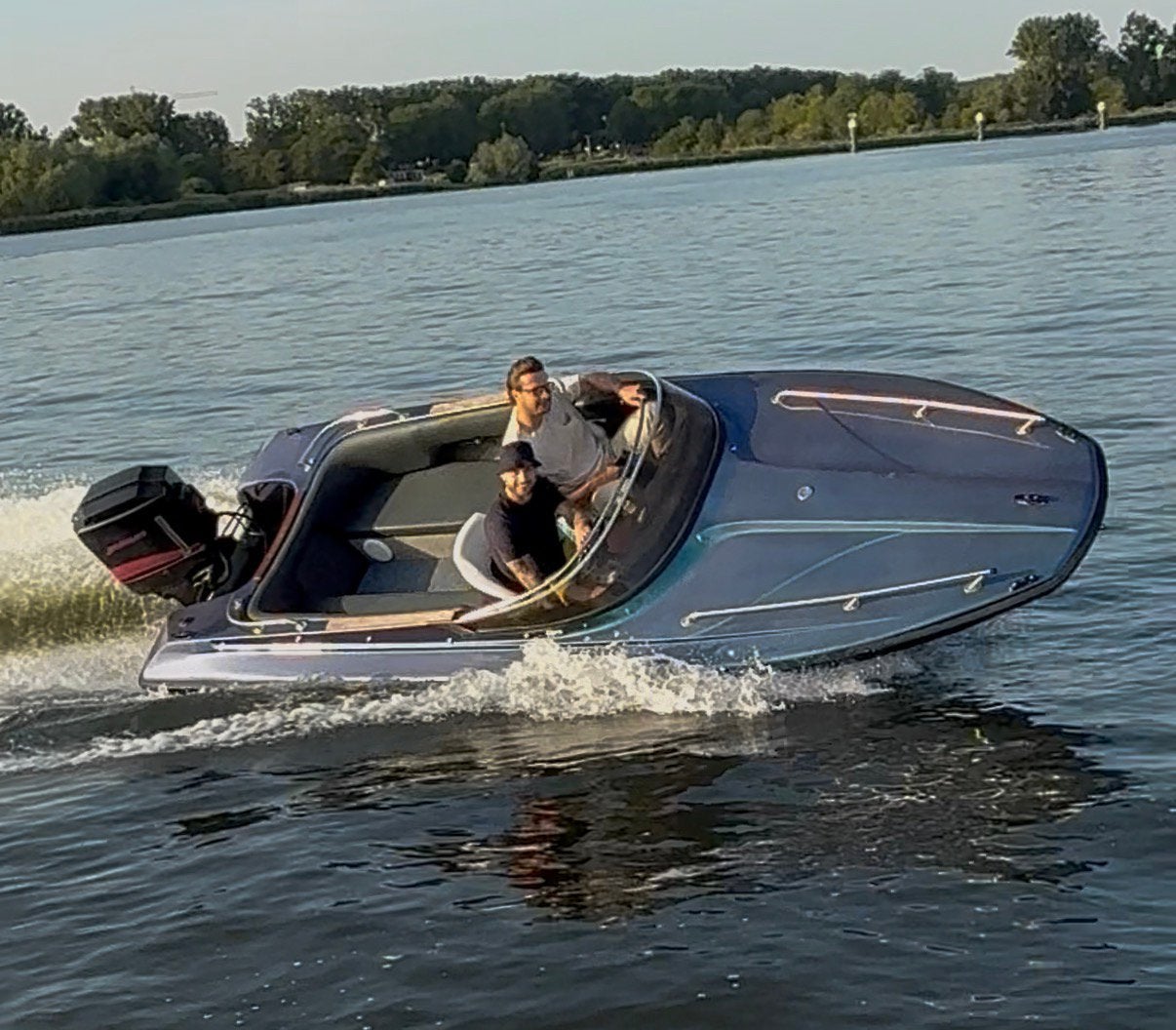 Spakespeare speedboot met Mercury 115pk Black Max + trailer, Watersport en Boten, Speedboten, Zo goed als nieuw, Buitenboordmotor