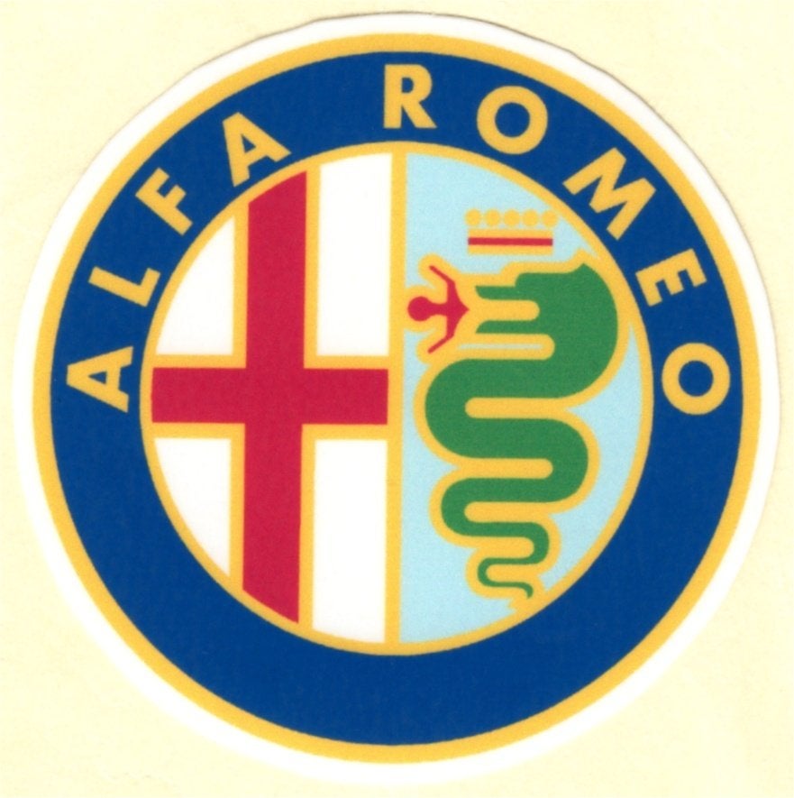 Alfa Romeo sticker #1, Auto diversen, Verzenden