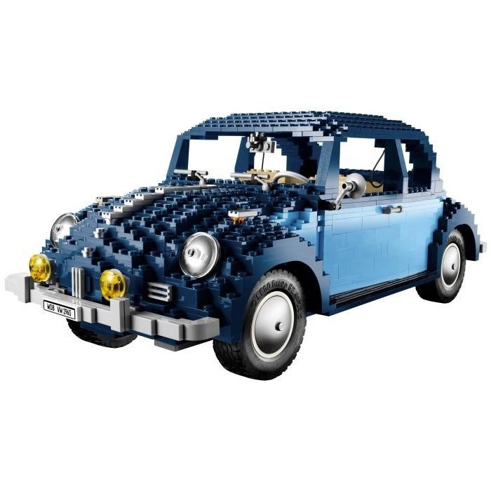 Lego 10187 Volkswagen Kever - Compleet met doos en boekjes, Ophalen of Verzenden, Zo goed als nieuw, Complete set, Lego