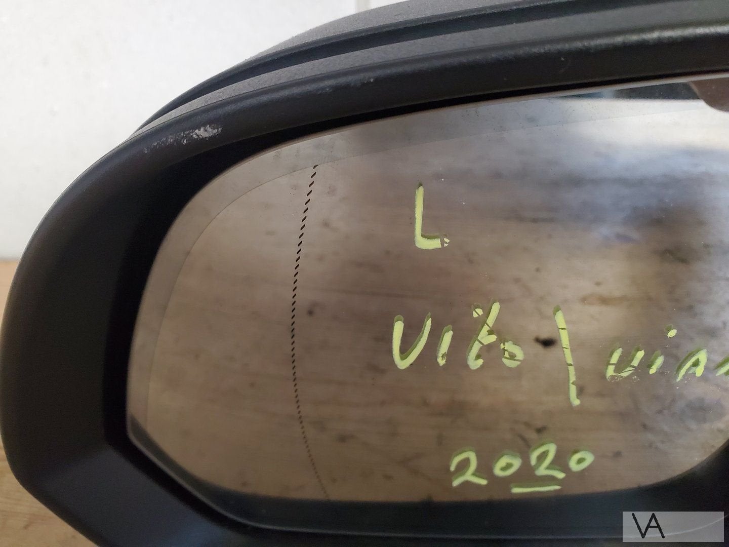 Mercedes Vito W447 spiegel links zelfdimmend glas 2014-2023, Gebruikt, -, Ophalen of Verzenden, -