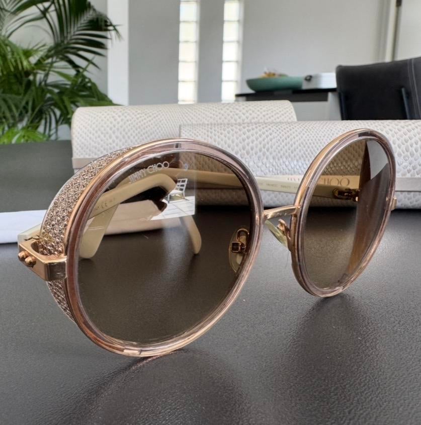Jimmy Choo Zonnebril - Stijlvol en Glamoureus, Sieraden, Tassen en Uiterlijk, Zonnebrillen en Brillen | Dames, Overige merken