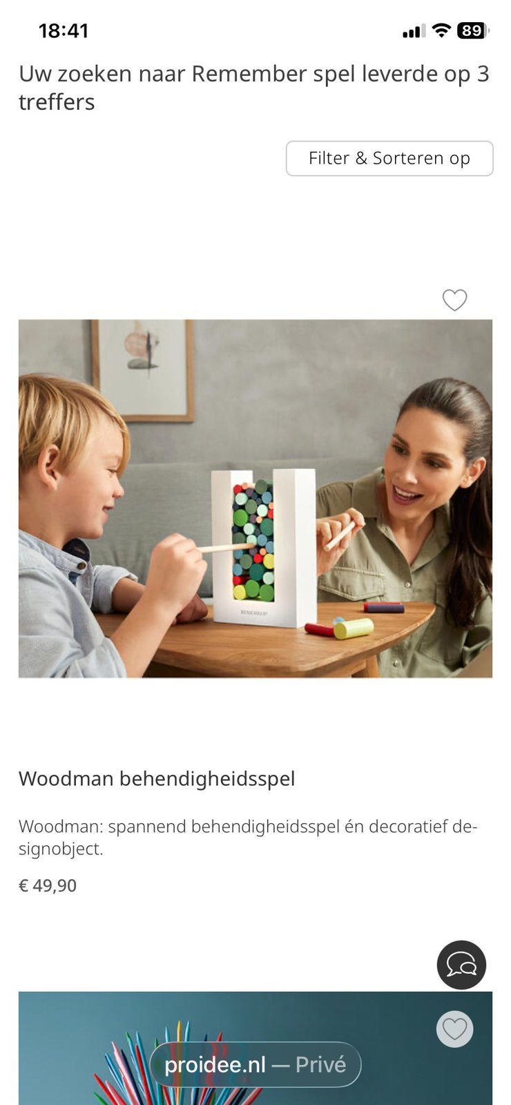 Gezinsspel, Ophalen of Verzenden, Zo goed als nieuw