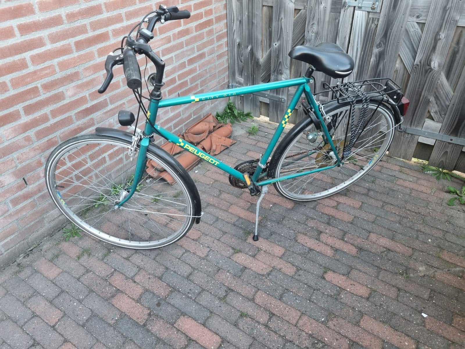 Peugeot fiets groen t.e.a.b., Ophalen, Gebruikt, Overige merken
