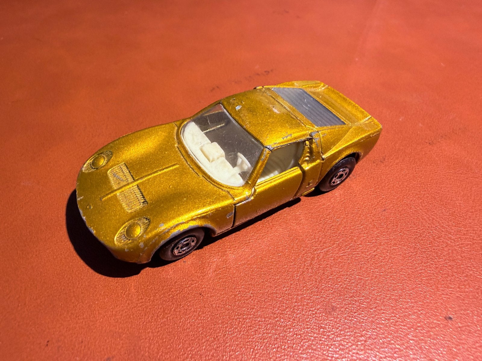 Matchbox Lamborghini Miura, Ophalen of Verzenden, Gebruikt, Auto, Matchbox