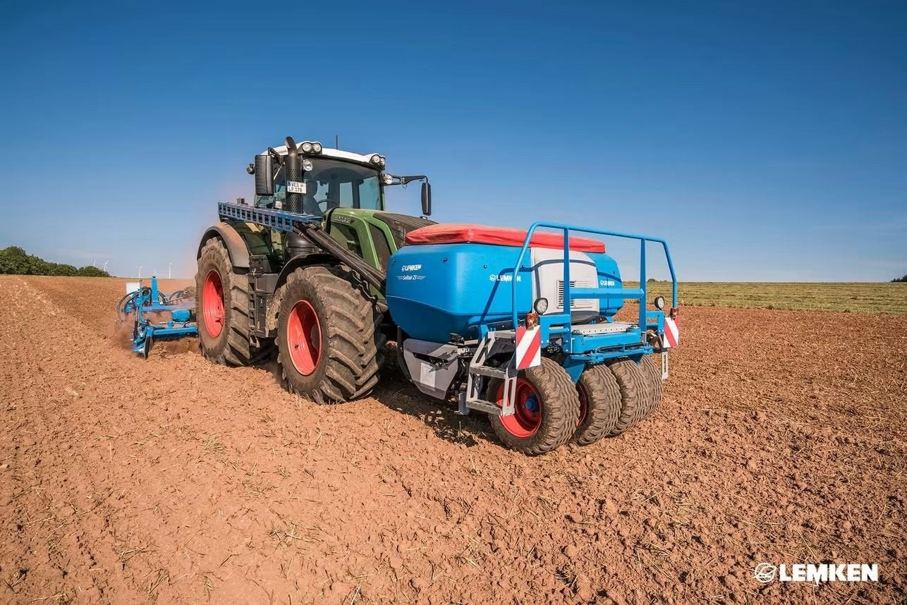 Lemken zaaicombinatie 6 meter Solitair 23+ & Zirkon 12/600, Ophalen
