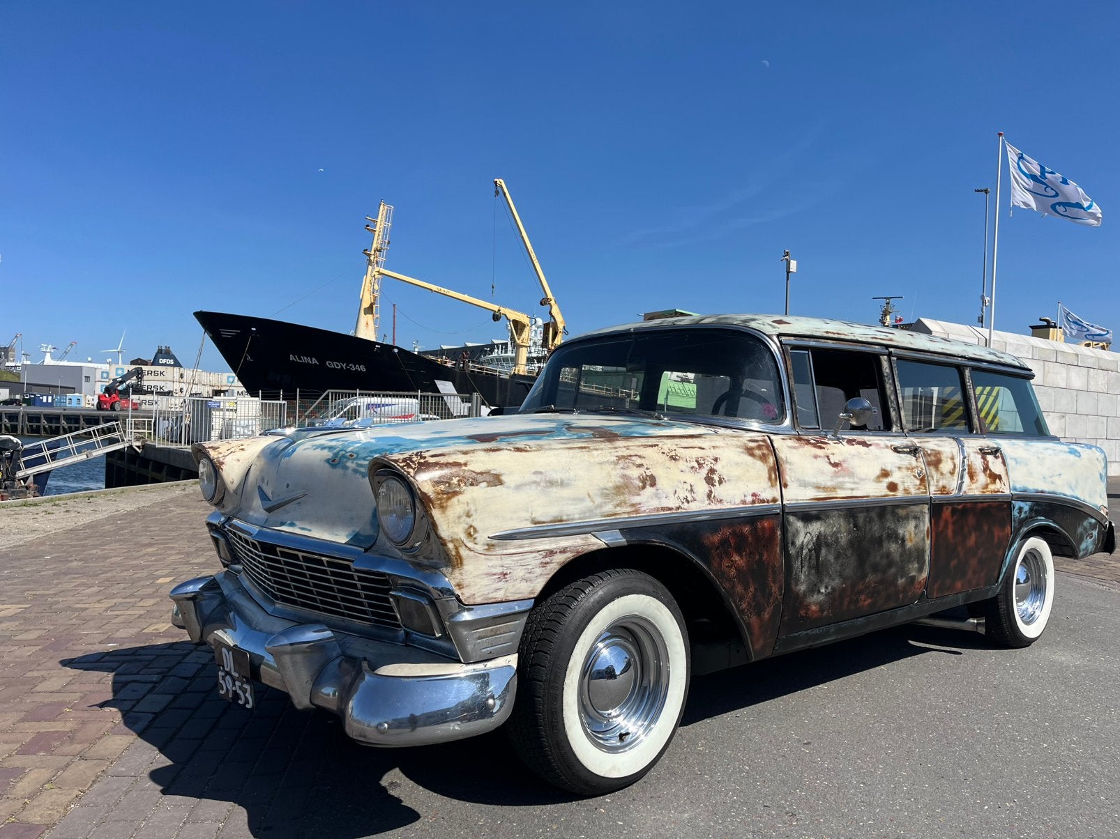Chevrolet hot rod 💰 word wakker 😀💥, Auto's, Oldtimers, Bedrijf, Ophalen of Verzenden