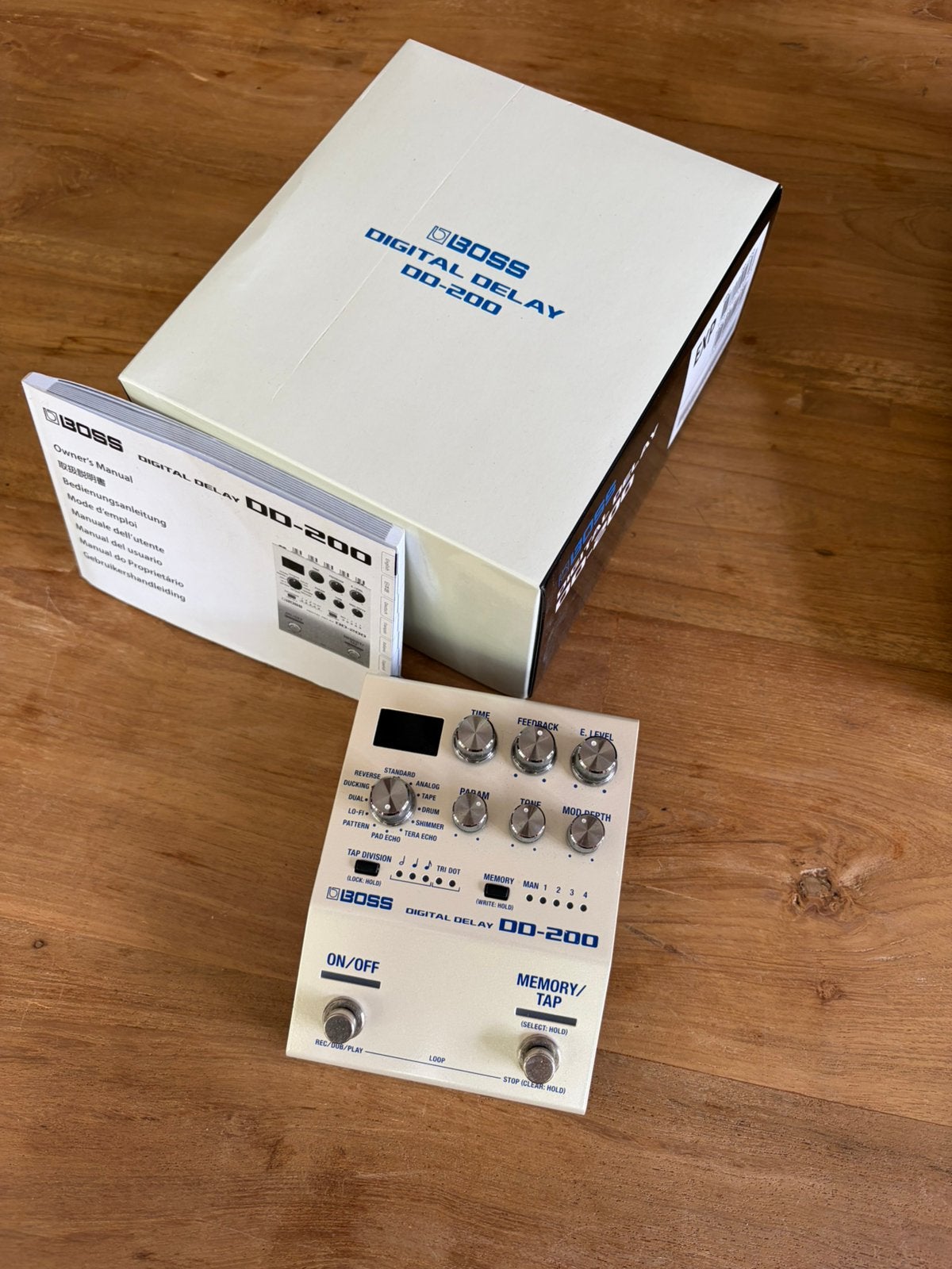 Boss DD-200 Digital Delay - VERKOCHT, Ophalen of Verzenden, Zo goed als nieuw, Delay of Echo