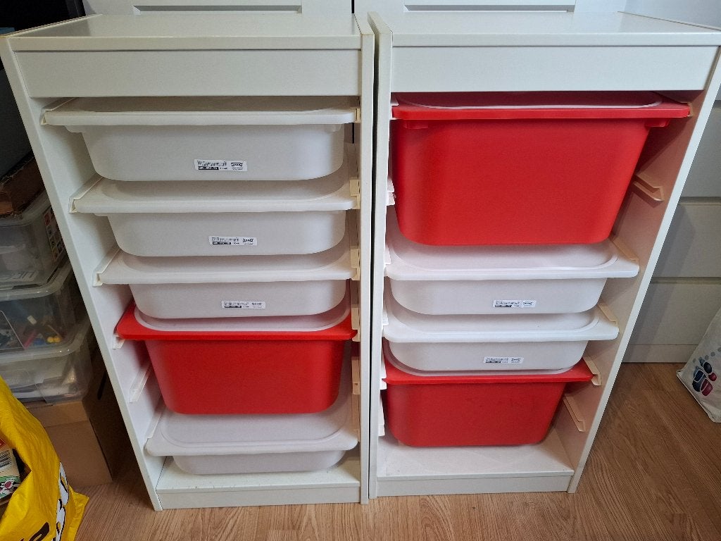 Kastje IKEA wit TROFAST met lades !!, Huis en Inrichting, Ophalen, Zo goed als nieuw