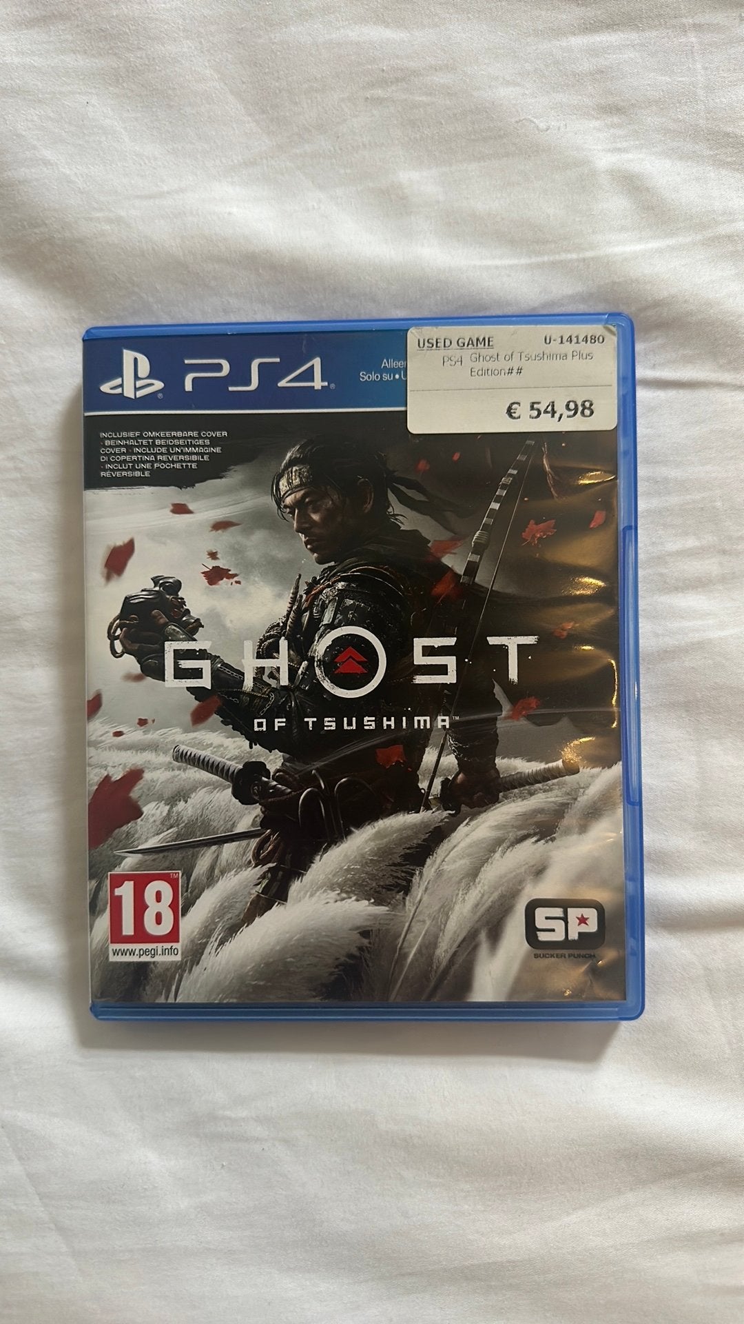 Ghost of Tsushima PS4, Vanaf 18 jaar, 1 speler, Zo goed als nieuw, Ophalen