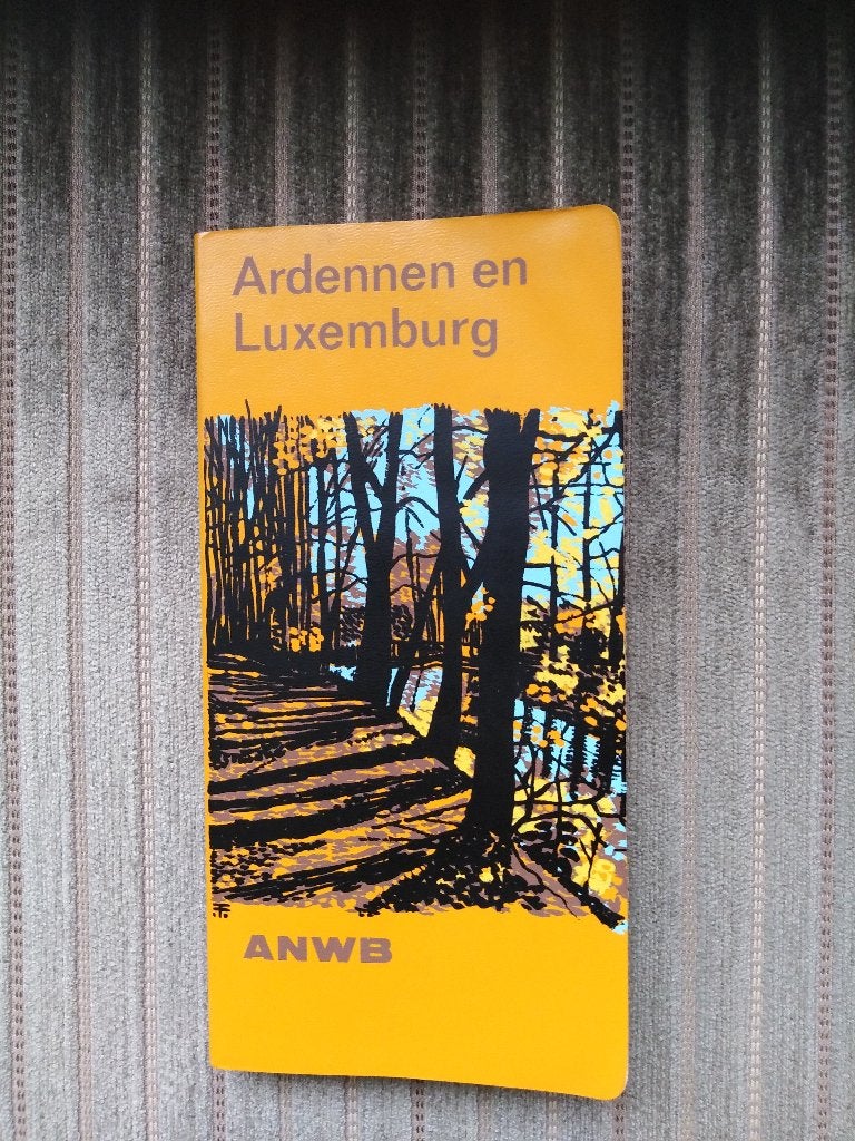 ANWB - Ardennen en Luxemburg, Verzamelen, Overige Verzamelen, Ophalen of Verzenden, Gebruikt
