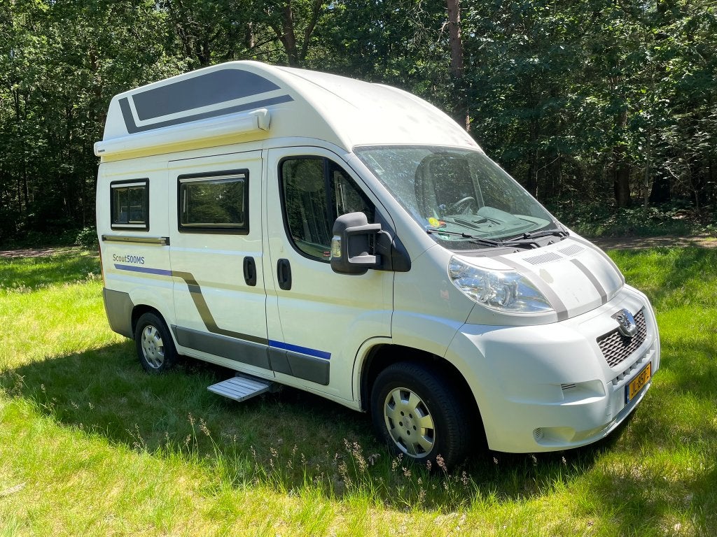 Te koop een Peugeot Boxer / Pössl off-grid buscamper, Chemisch toilet, Buscamper of Camperbus, Koelkast, Ringverwarming
