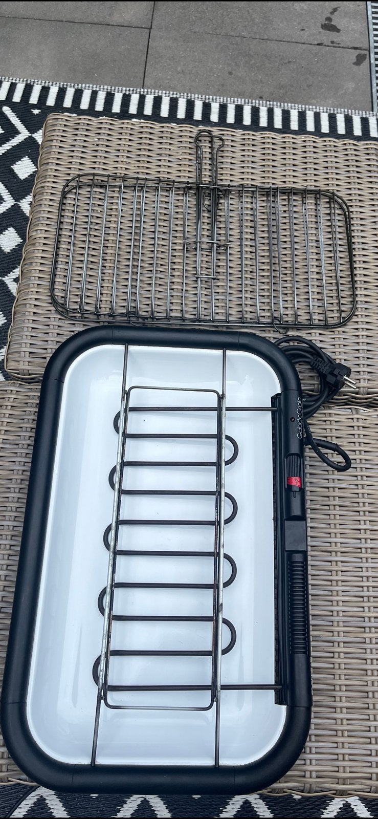 Mooie handige elektrisce BBQ!, Ophalen of Verzenden, Zo goed als nieuw
