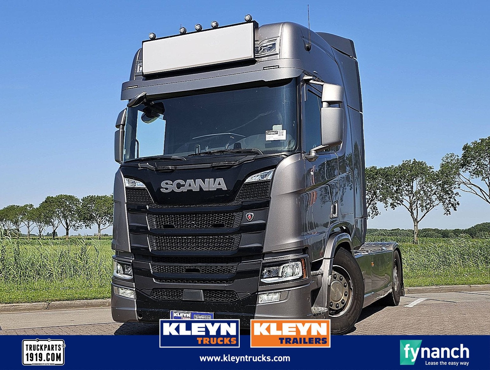 SCANIA R500 retarder leather, Automaat, Euro 6, Leder, Bedrijf