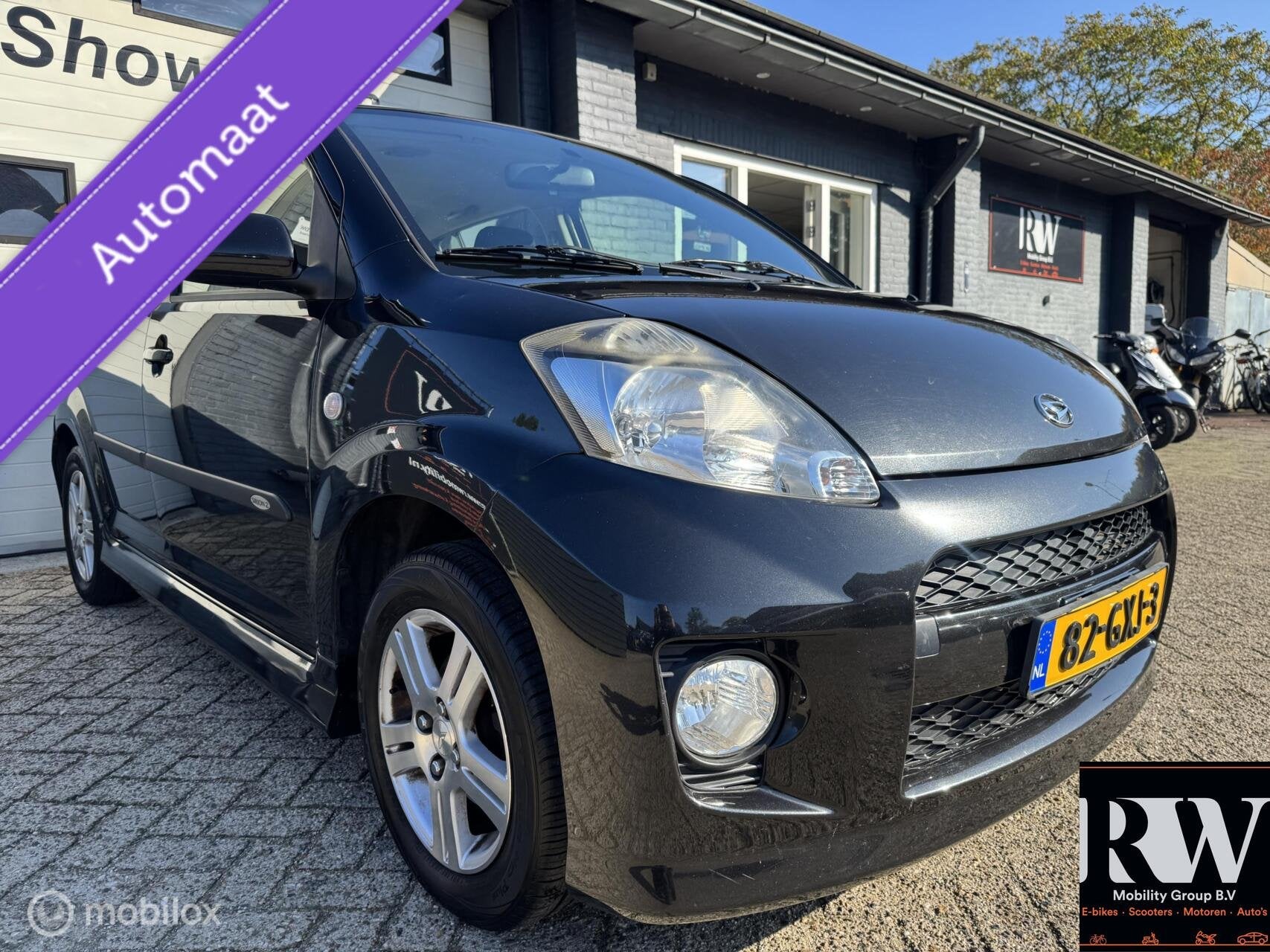 Daihatsu Sirion 2 1.3-16V Comfort *AUTOMAAT*NIEUWE APK*AIRCO, Auto's, Gebruikt, 31 €/maand, 4 cilinders, Zwart