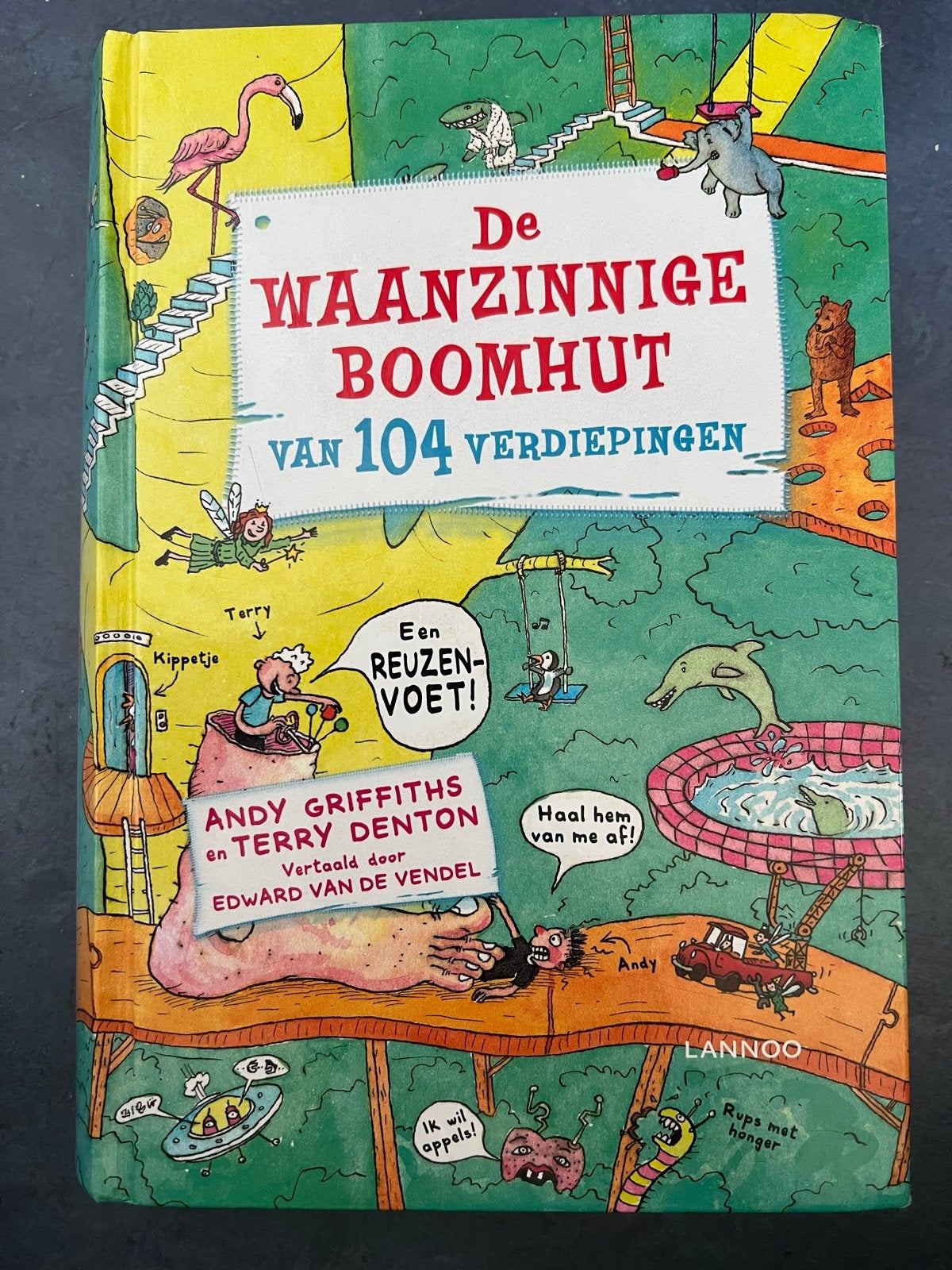 De Waanzinnige Boomhut van 104 Verdiepingen (deel 8), Ophalen of Verzenden, Gelezen, Fictie algemeen