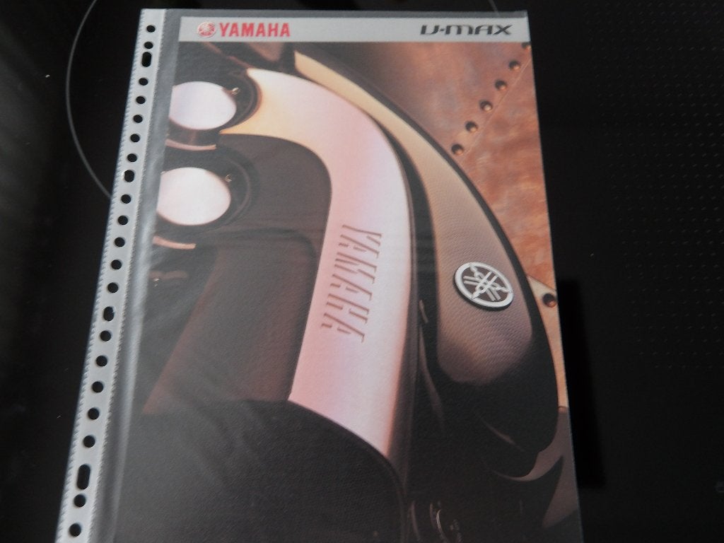 Yamaha V-MAX Brochure, Motoren, Ophalen of Verzenden, Yamaha
