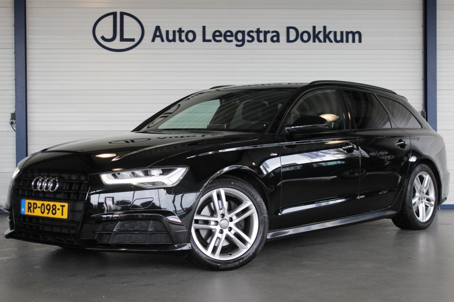 Audi A6 Avant 1.8 TFSI S-Line Edition 1e eigenaar | Black Op, Auto's, Dealer onderhouden, Leder en Stof, Zwart, Origineel Nederlands