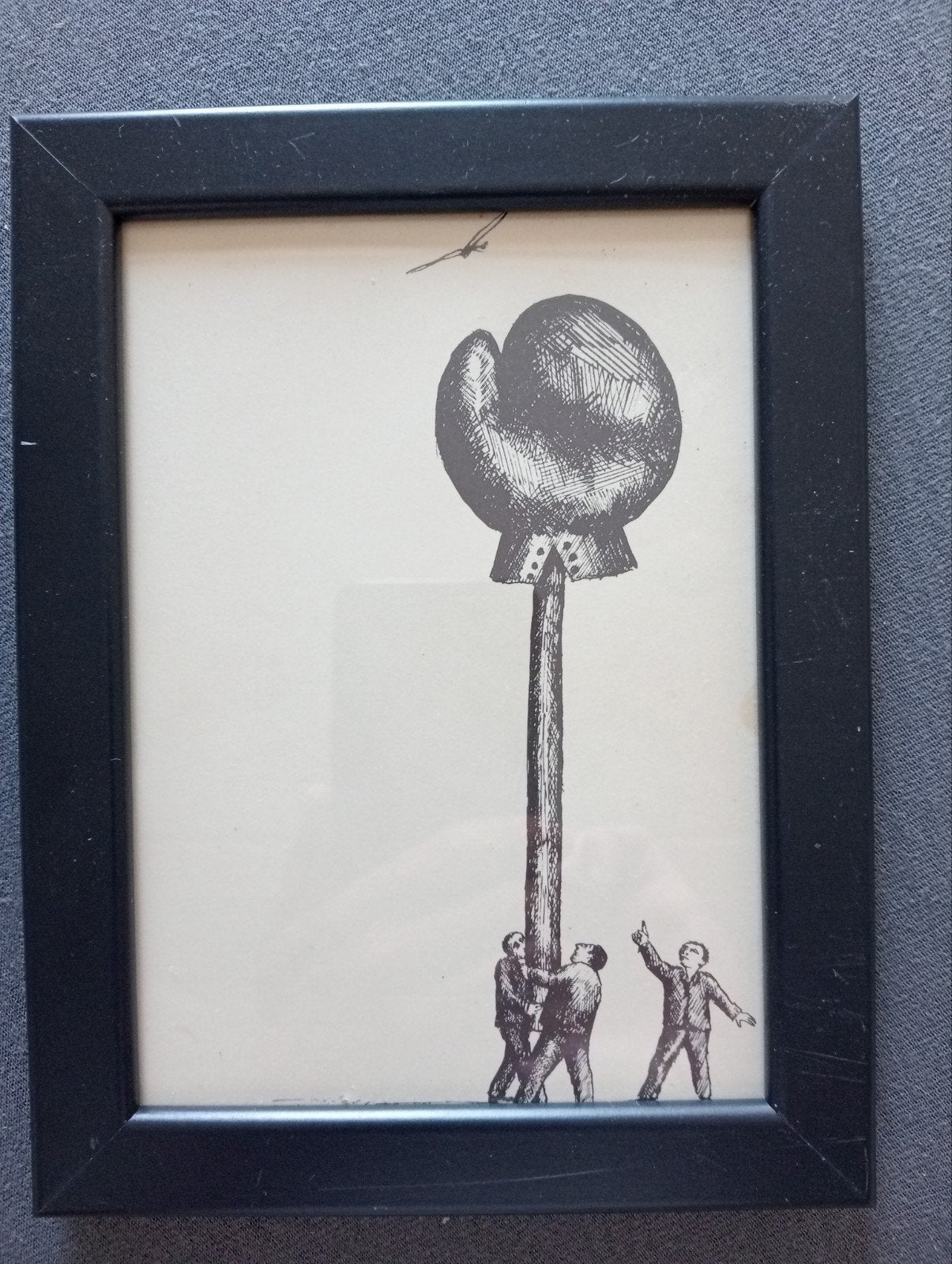 Roland Topor Litho Surrealisme bokshandschoen, Ophalen of Verzenden