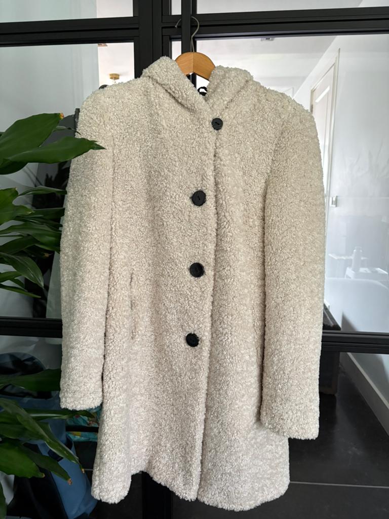 Jas Sandwich maat 36, Ophalen, Zo goed als nieuw, Maat 36 (S), Beige