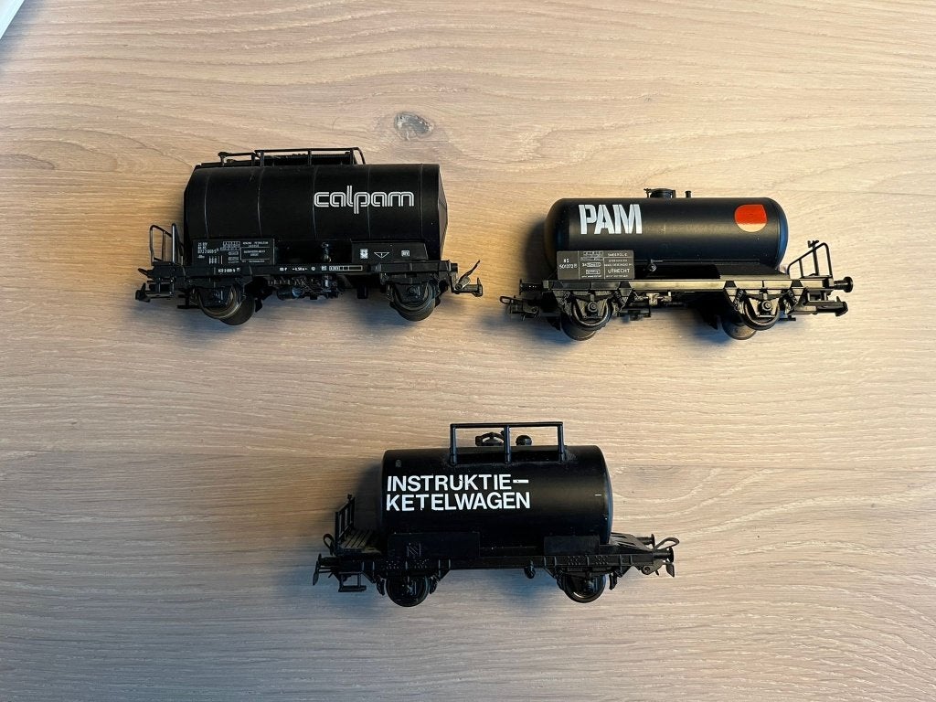 Lima en Roco H0 Tankwagons 1/87, Gelijkstroom of Wisselstroom, Wagon, Ophalen of Verzenden, Roco