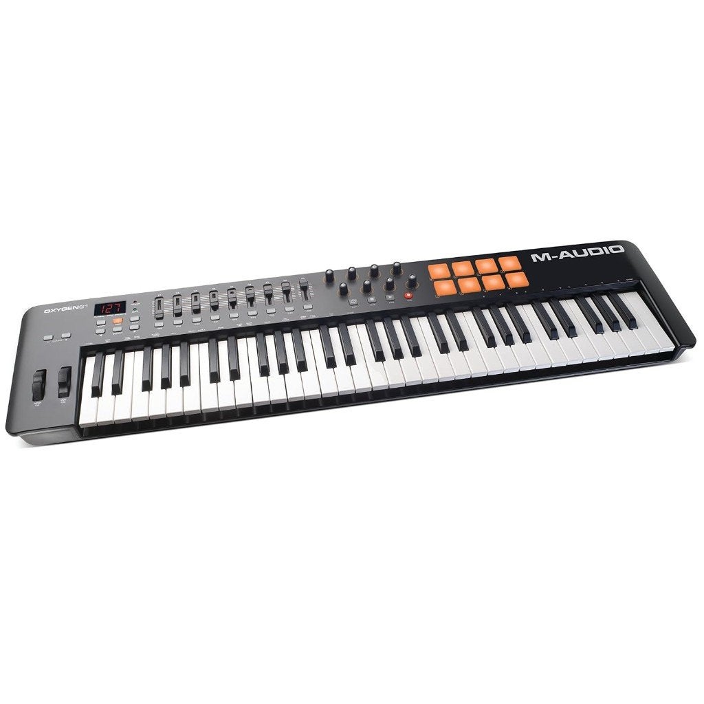 M-audio midi keyboard Oxygen 61, Overige merken, 61 toetsen, Verzenden, Zo goed als nieuw