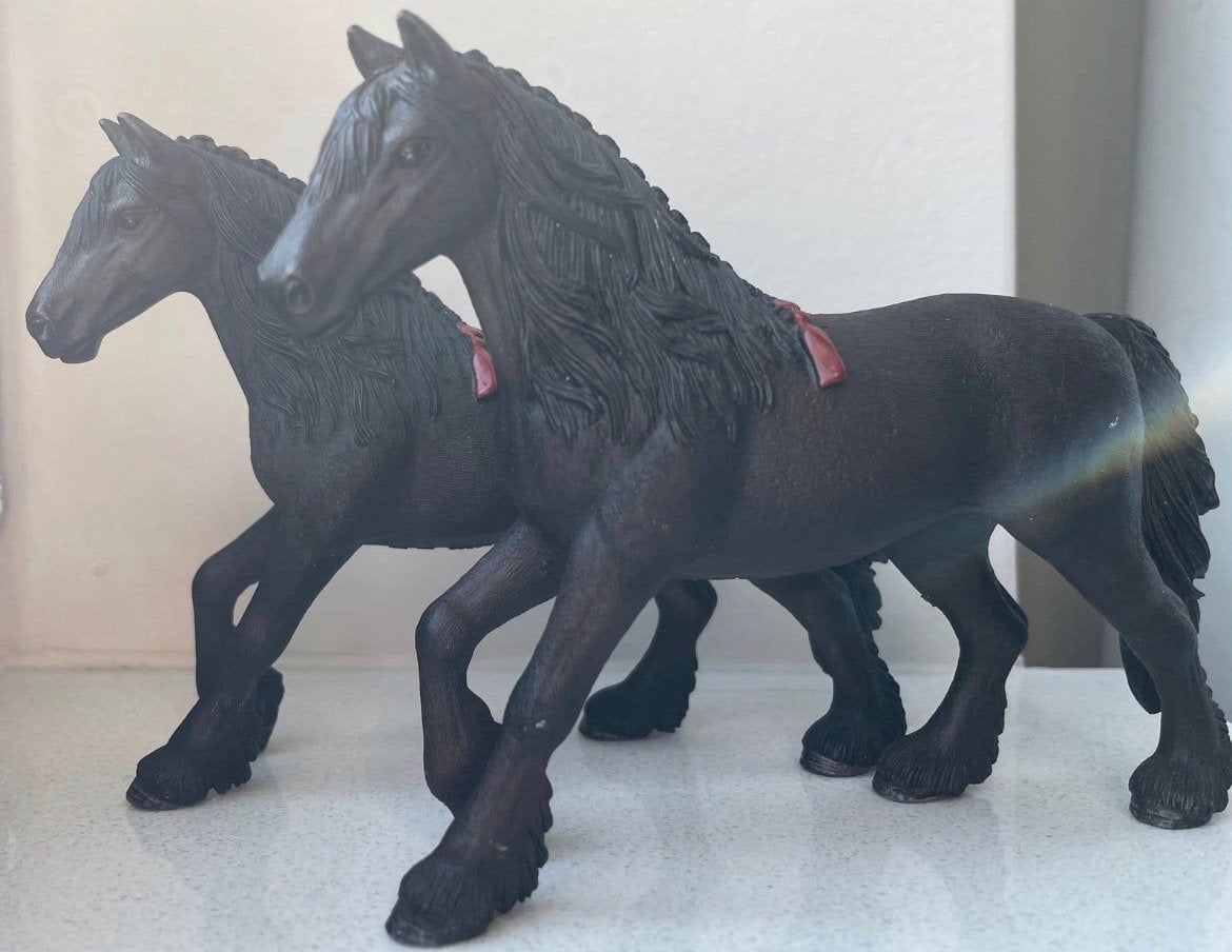 Schleich fries, Verzamelen, Ophalen of Verzenden, Zo goed als nieuw, Paard, Beeldje of Figuurtje