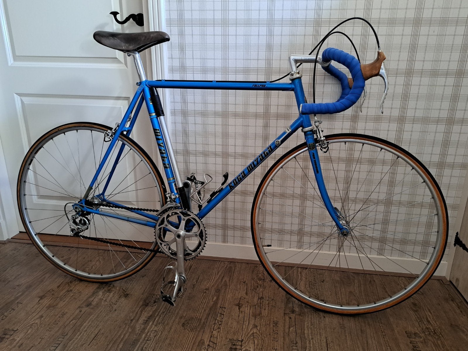 Koga Miyata FullPro racefiets - Dura-Ace - Blauw, Ophalen, 28 inch, Gebruikt, 10 tot 15 versnellingen