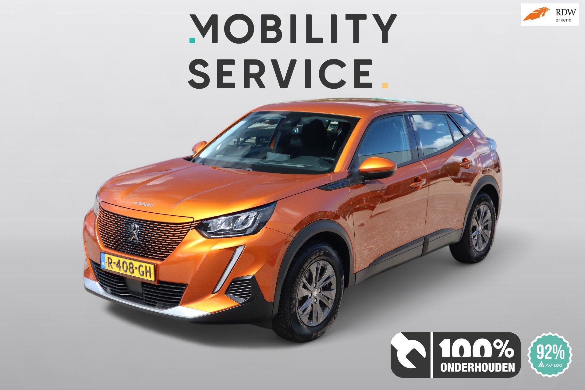 Peugeot E-2008 EV Active Pack 50 kWh SOH93% CarPlay LED Lane, 330 km, Gebruikt, Zwart, Overige kleuren