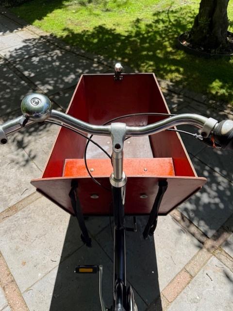 Bakfiets te Koop, Fietsen en Brommers, Fietsen | Bakfietsen, Gebruikt, 2 kinderen, Trommelrem, Ophalen