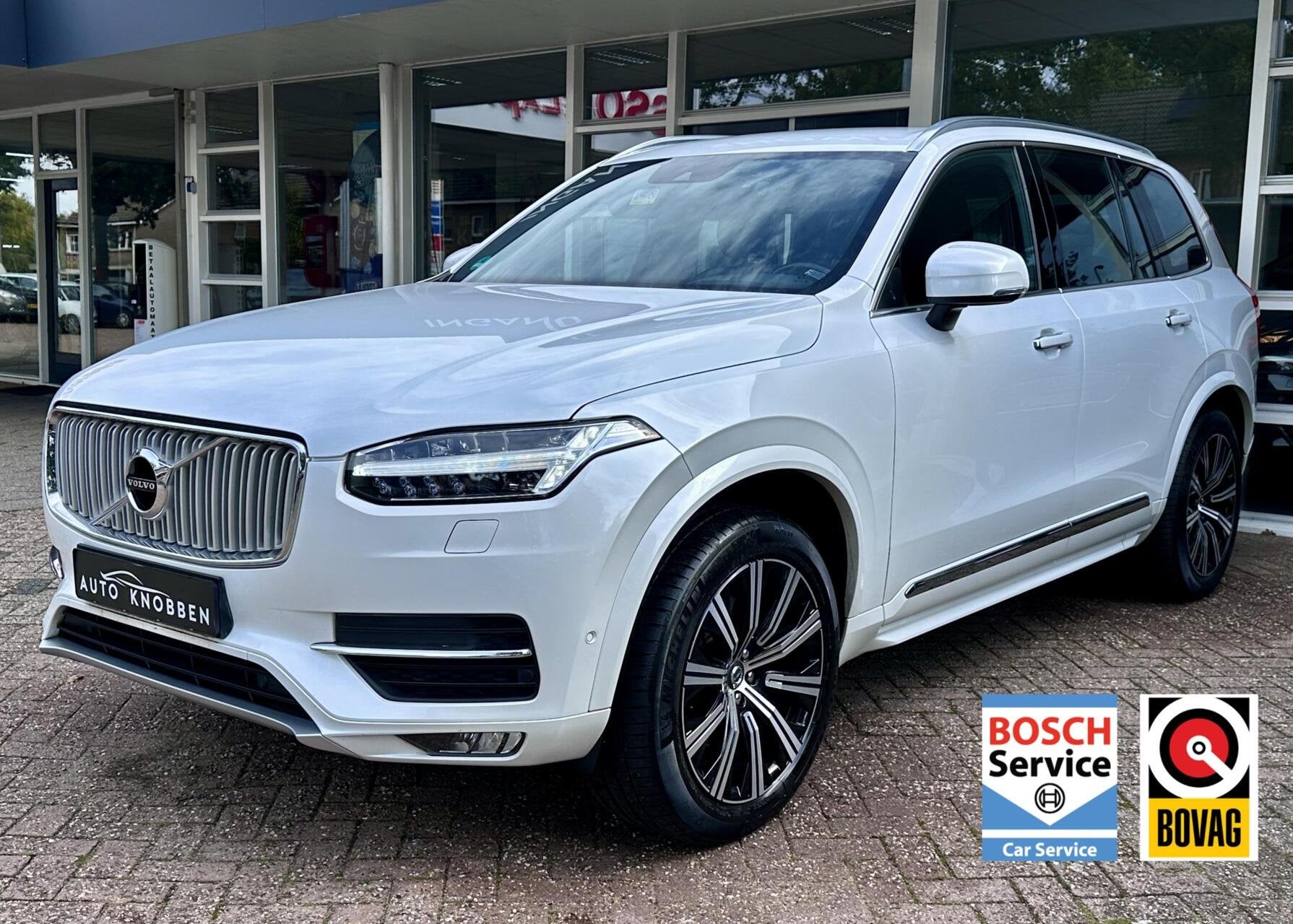 Volvo XC90 2.0 T6 AWD Inscription 7P Camera, Carplay, Trekha, Gebruikt, 4 cilinders, 7 stoelen, Wit
