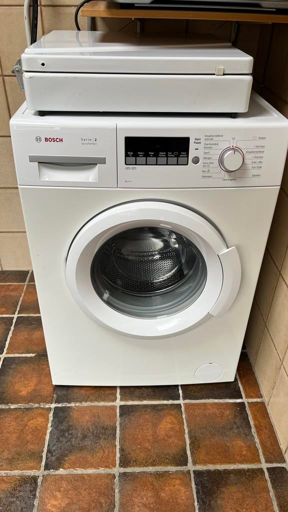 Prima bosch wasmachine, Ophalen, Zo goed als nieuw, 85 tot 90 cm, 1200 tot 1600 toeren